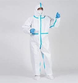 Chemisch Medisch de Veiligheids Persoonlijk Beschermend Kostuum van het Gevaar Volledig Lichaam