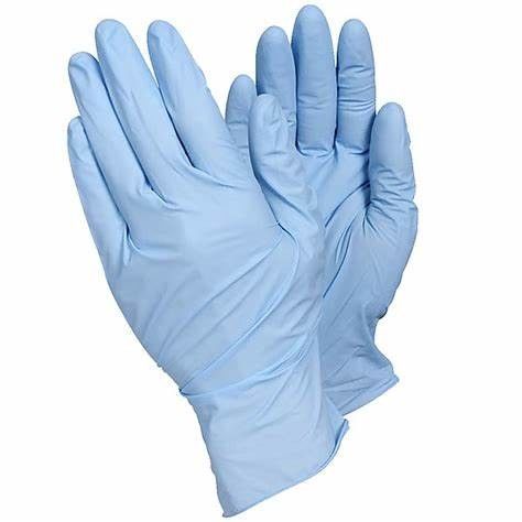 Van de de Handschoenen Goede Gevoeligheid van het het ziekenhuis Blauwe Nitril Medische Uitstekende de Scheurweerstand