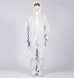Het biologische Plastic Beschermende Kostuum van Hazmat voor Medische Isolatie